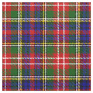 Christie-klanens tartan tyg