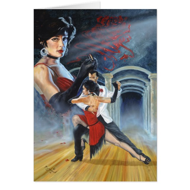 Christina Hälsningskort (Framsidan)