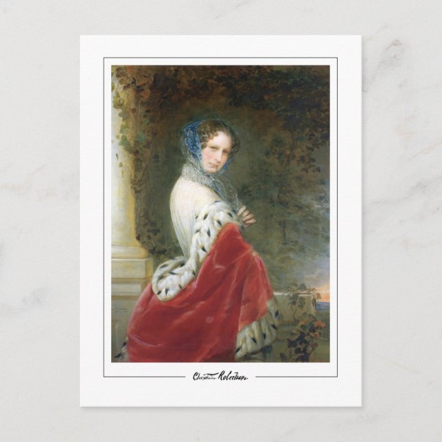 Christina Robertson #13 - Fin konst vykort (Framsida)