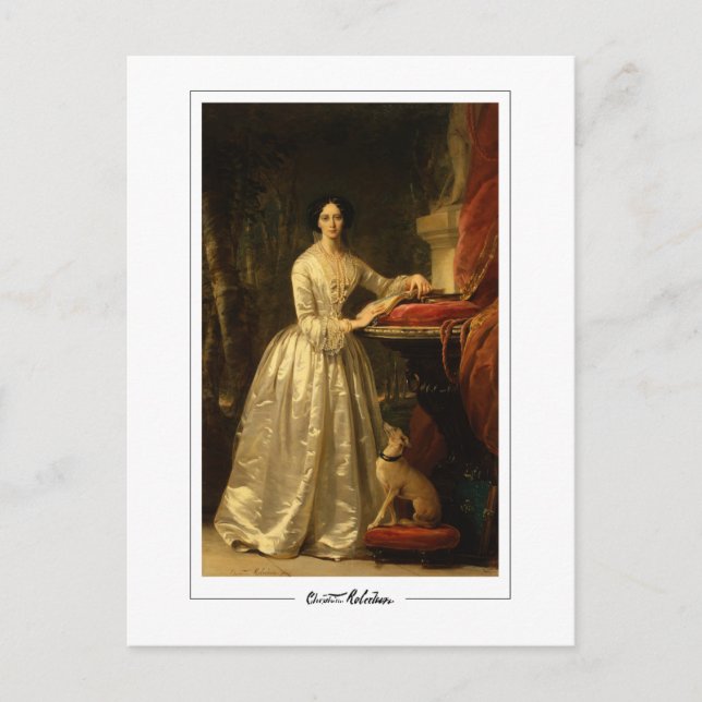 Christina Robertson #55 - Fin konst vykort (Framsida)