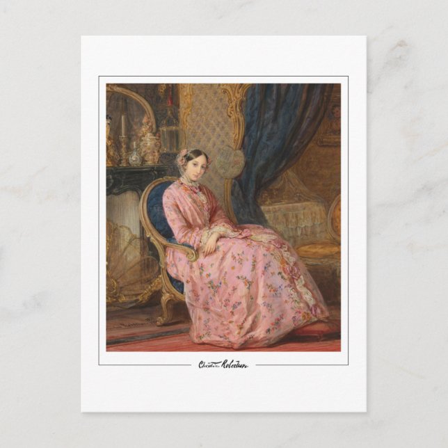 Christina Robertson #5 - Finkonstkort Vykort (Framsida)