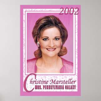 Christine - fru PA Poster