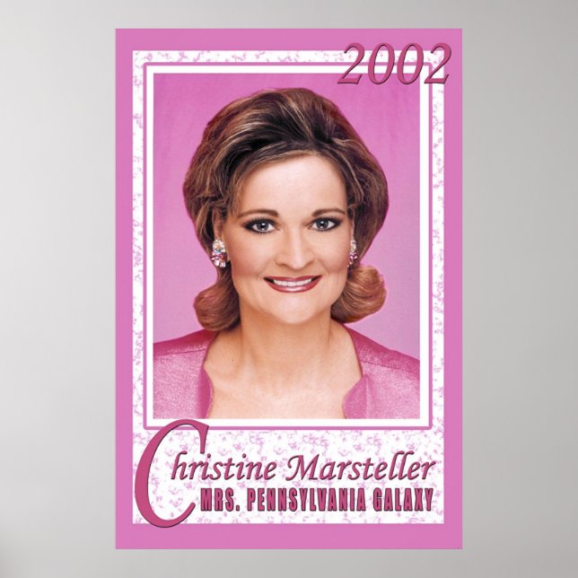 Christine - fru PA Poster (Framsidan)