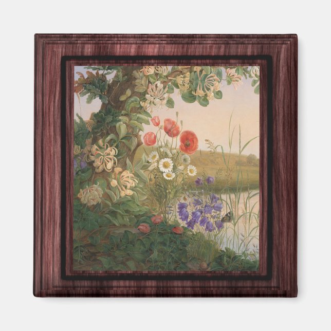 Christine Lovmand Blomsterstykke Magnet (Framsidan)
