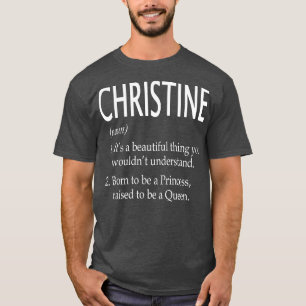 Christine Namn Gift 110 T Shirt