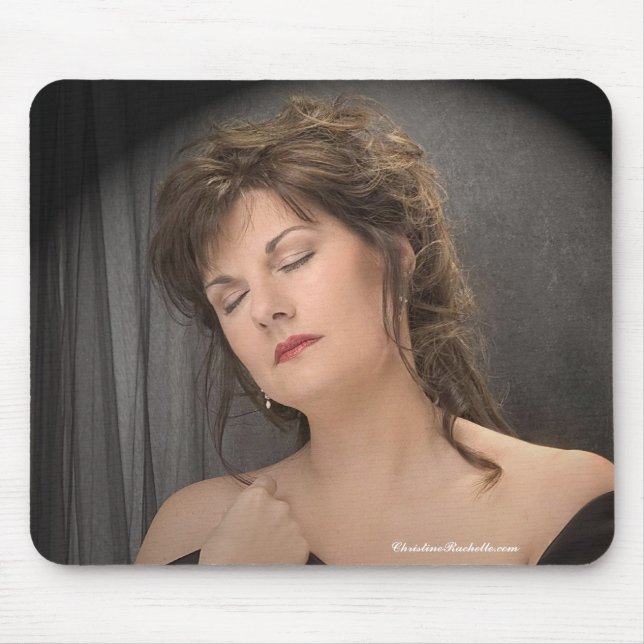 Christine Rachelle foto Mousepad Musmatta (Framsidan)