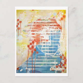 Christines målning vykort