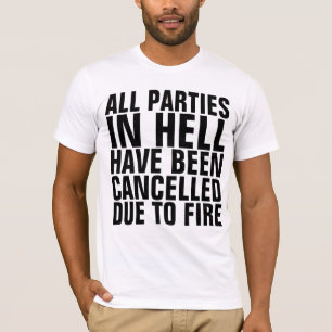 CHRISTISKA T-SHIRTS, ALLA PARTY I HELKANKAT! TEE