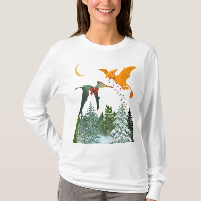 Christma draons T-shirt (Framsida)