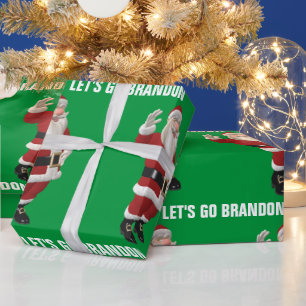 CHRISTMAS 2023 LÅT OSS GO BRANDON JULTOMTEN PRESENTPAPPER