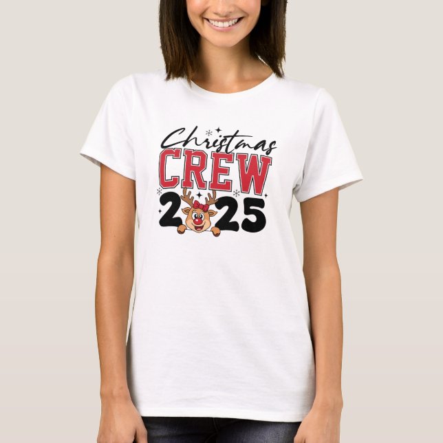 Christmas 2025 Crew T Shirt (Framsida)