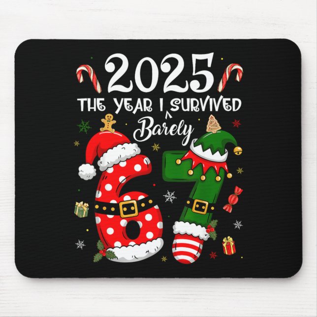 Christmas 2025 The Year I Barely Survived Six Seve Musmatta (Framsidan)