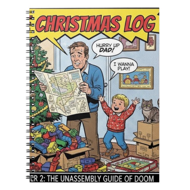 christmas 2 anteckningsbok (Framsidan)