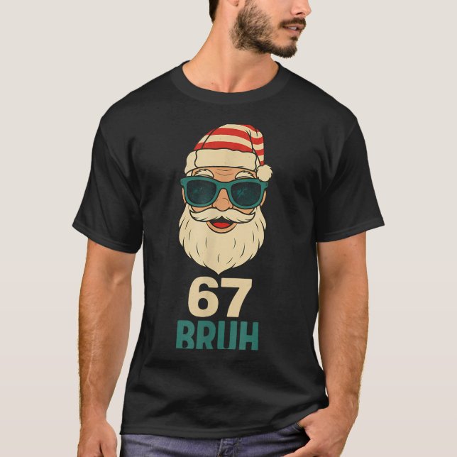 Christmas 67 Meme Design Funny Six Seven Hands 6 7 T Shirt (Framsida)