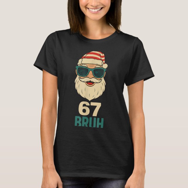 Christmas 67 Meme Design Funny Six Seven Hands 6 7 T Shirt (Framsida)