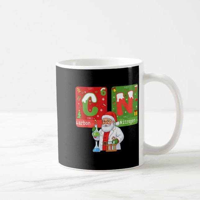 Christmas 67 Meme Science Chemistry Humor Periodic Kaffemugg (Höger)