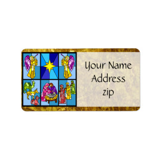 Christmas Adressetikett