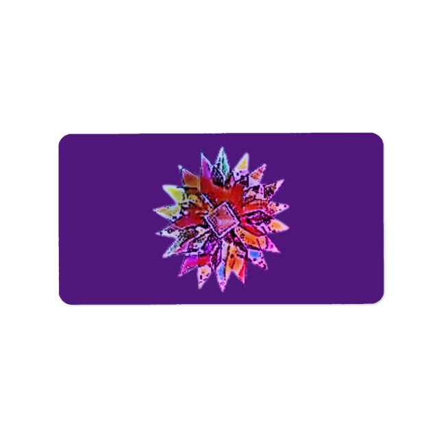 CHRISTMAS Adressetiketter säsong hälsning (Framsidan)