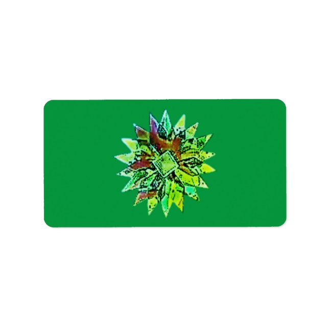 CHRISTMAS ADRESSETIKETTER SÄSONG HÄLSNING (Framsidan)