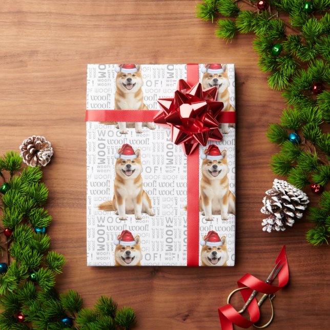 Christmas Akita for Dog Lover Holiday Presentpapper (Julgåva)