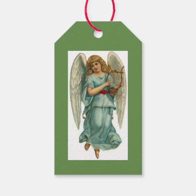 CHRISTMAS ANGEL GIFT MÄRKRE PRESENTETIKETT (Framsidan)