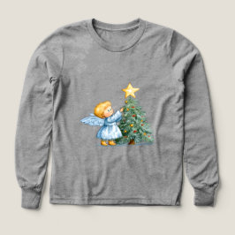 Christmas Angel Sweet and Heartfelt Personalize T Shirt