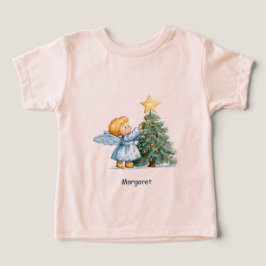 Christmas Angel Sweet and Heartfelt Personalize T Shirt