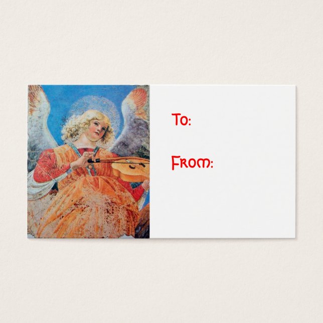 CHRISTMAS ANGEL VISITKORT (Framsidan)