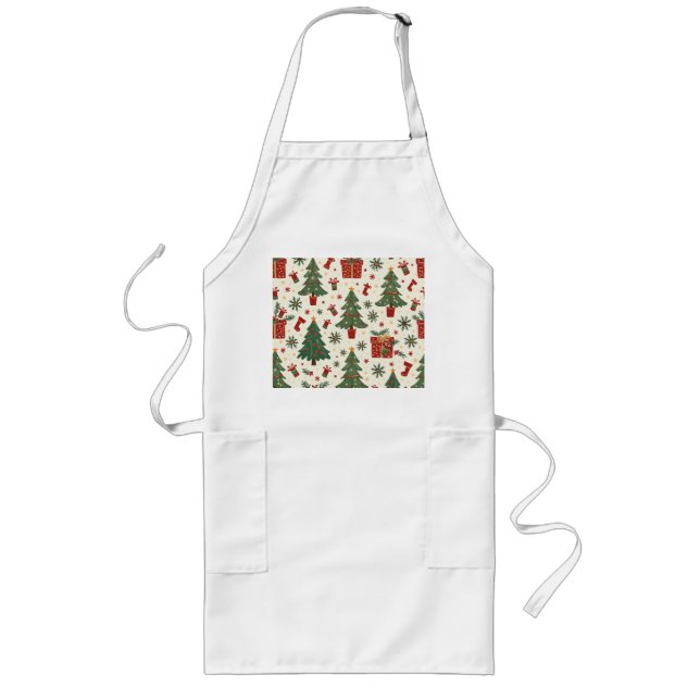 christmas apron långt förkläde (Framsidan)