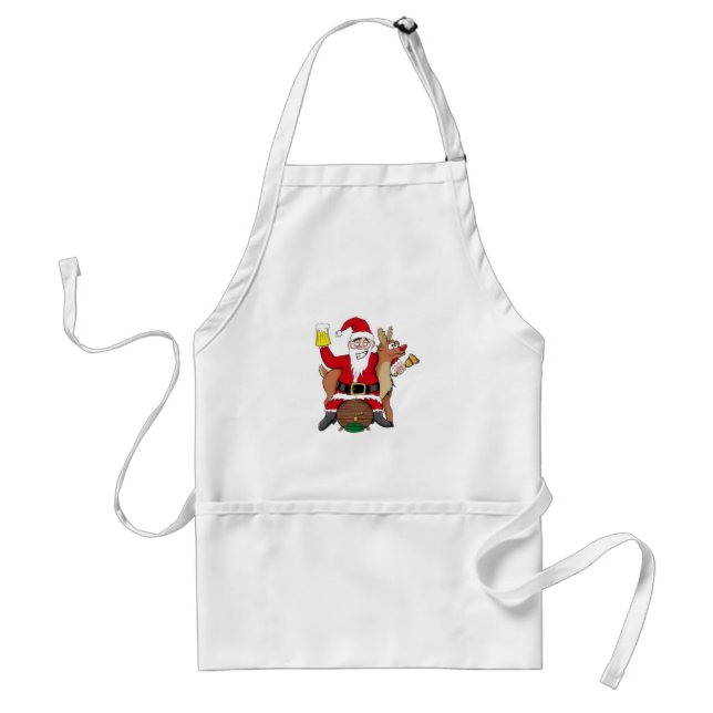 ***CHRISTMAS APRON*** MED JULTOMTEN FÖRKLÄDE (Framsidan)