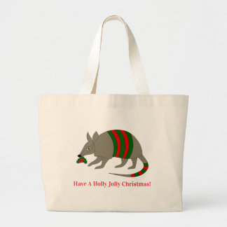 Christmas Armadillo Tote Bag Jumbo Tygkasse