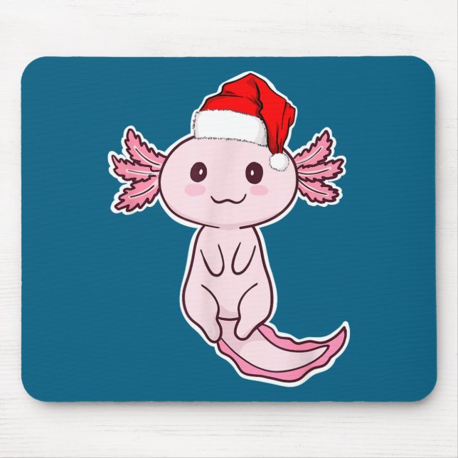 Christmas Axolotl  Musmatta (Framsidan)