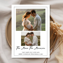 Christmas Baby Reveal | The More the Merrier Card Julkort