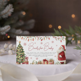 Christmas Baby Shower Books for Baby Card Tilläggskort