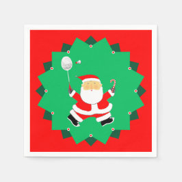 Christmas Badminton Pappersservett