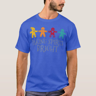 Christmas Bake Off Baking Spirits Bright Cookie Ba T Shirt