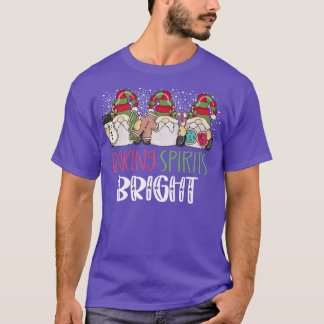 Christmas Baking Baking With My Gnomies Cute Gnom T Shirt