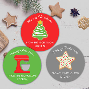 CHRISTMAS BAKING KLISTERMÄRKE