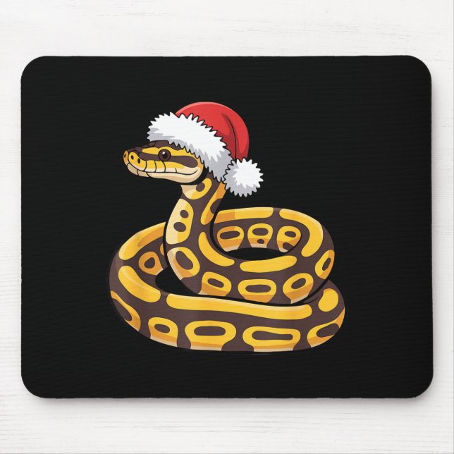 Christmas Ball Python Ugly Xmas Sweater Snake Love Musmatta (Framsidan)