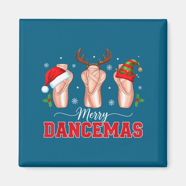 Christmas Ballet Outfit Inte Scute Ss Cute Ss, Dan Magnet (Framsidan)