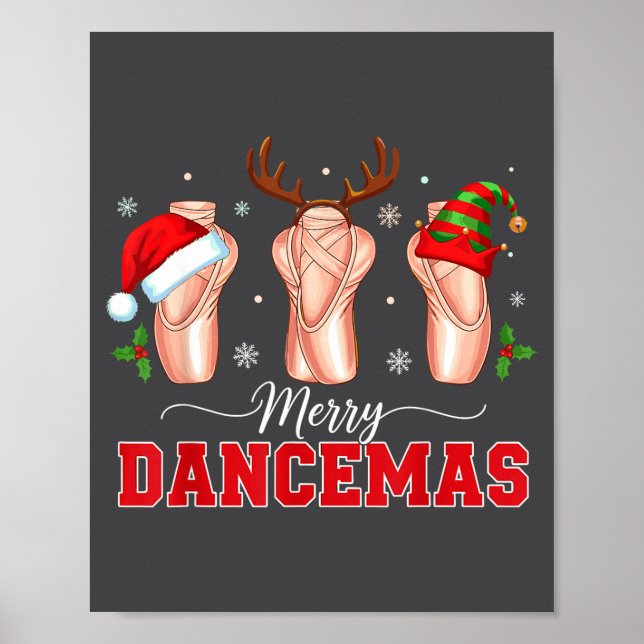 Christmas Ballet Outfit Inte Scute Ss Cute Ss, Dan Poster (Framsidan)