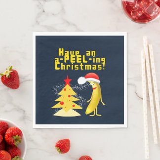 Christmas banana pappersservett