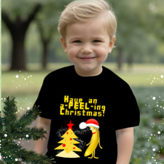 Christmas banana t shirt