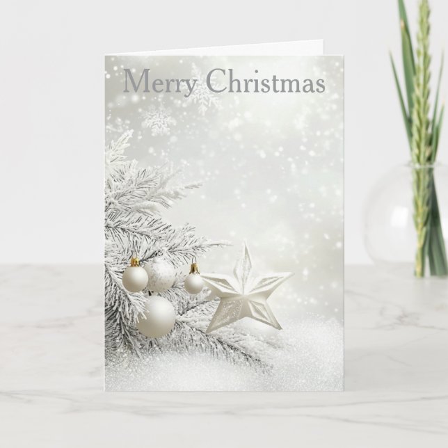 Christmas Bauble Helgkort (Framsida)