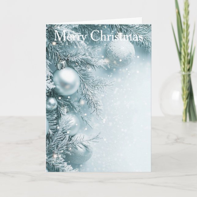 Christmas Bauble Helgkort (Framsida)