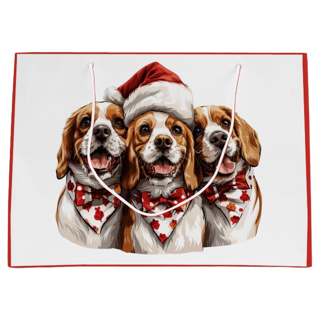Christmas Beagle Dogs (Framsidan)