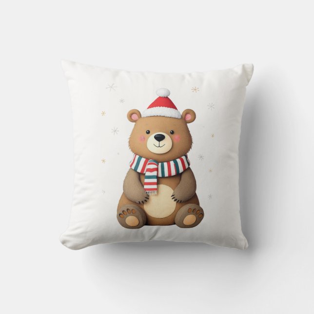 Christmas Bear Kudde (Framsida)