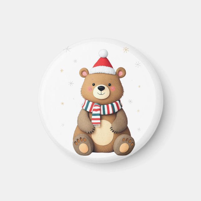 Christmas Bear Magnet (Framsidan)