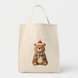 Christmas Bear Tygkasse