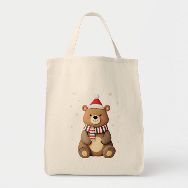 Christmas Bear Tygkasse (Framsidan)